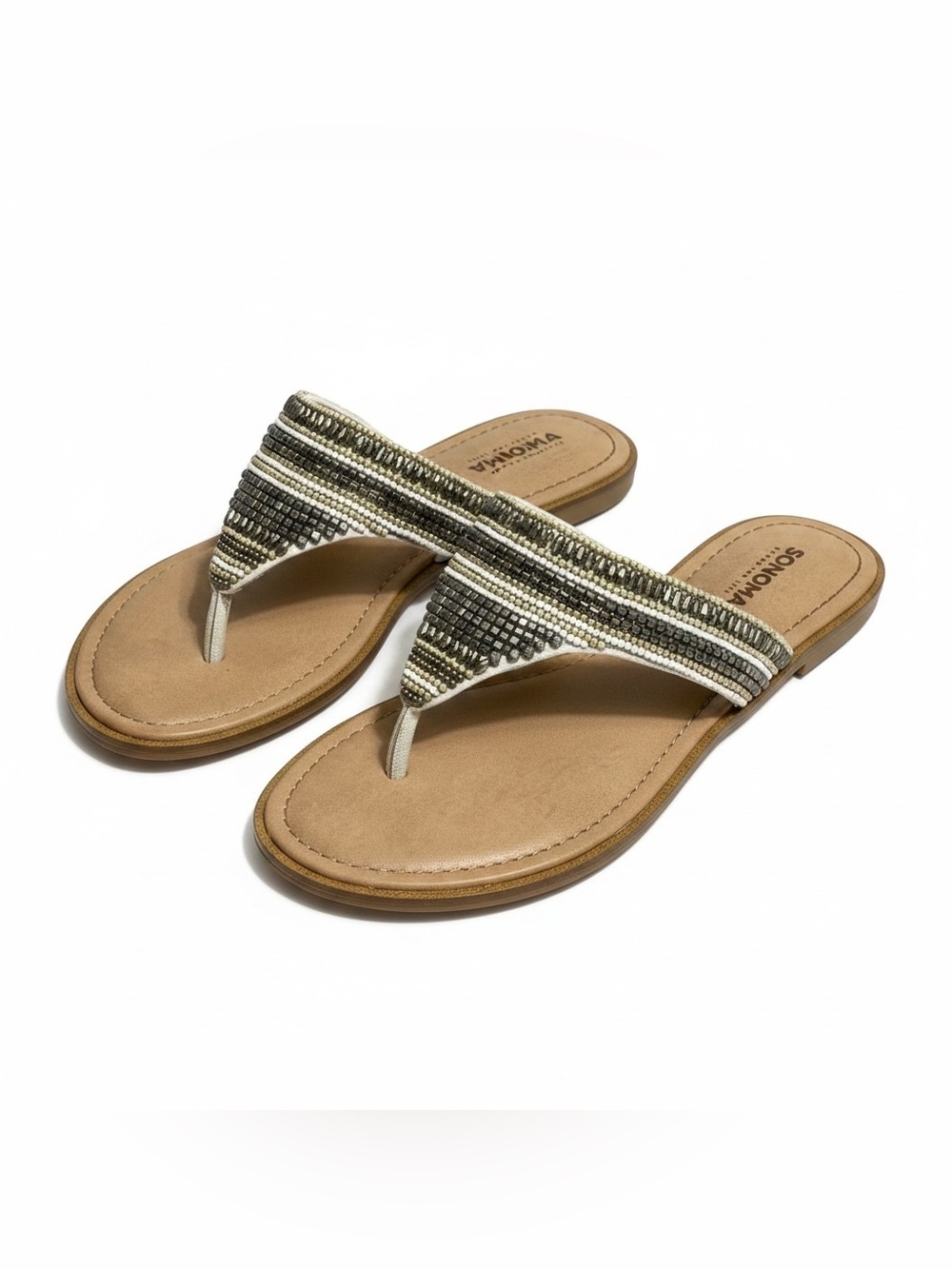 Sonoma beaded sandals